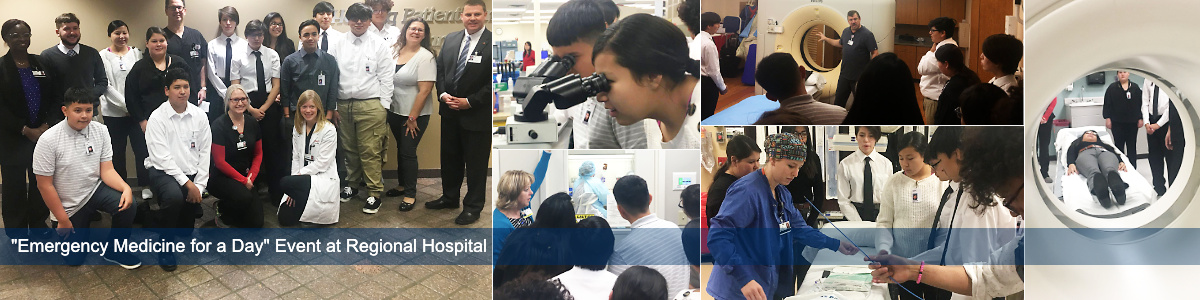 "Emergency Medicine for a Day" Event at Regional Hospital
